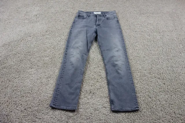 Mother Jeans Womens 30 Gray Superior The Tomcat Ankle Hitting The Pavement Denim