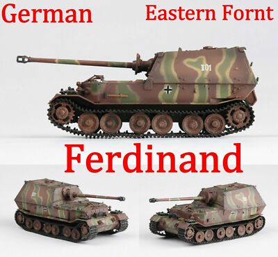 Easy Model 1/72 Germany Panzerjager Ferdinand 654th Abt,Eastern Front,1943#36226