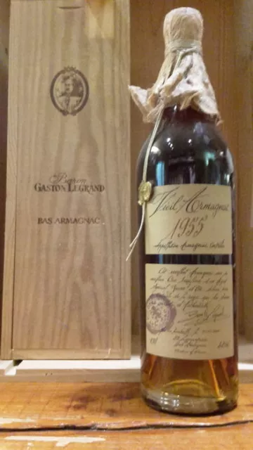 1 bt VIEL ARMAGNAC 1940 BARON GASTON LEGRAND 40° 0,7