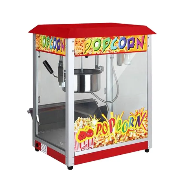 Commercial Electric Popcorn Machine 1300W