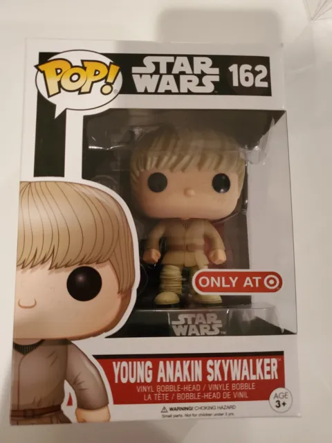 Funko Pop! Star Wars Young Anakin Skywalker Target Exclusive Vinyl Figure #162