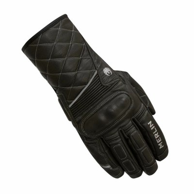 HALVARSSONS anticipo Motocicletta Moto Pelle Di Capra Guanti Outlast 