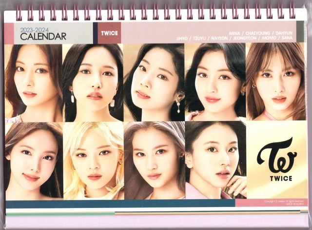 TWICE PHOTO CALENDAR Year 2023 2024 K POP 202208 EUR 33 95 PicClick IT TWICE PHOTO CALENDAR Year 2023 2024 K POP 202208 EUR 33 95 PicClick IT