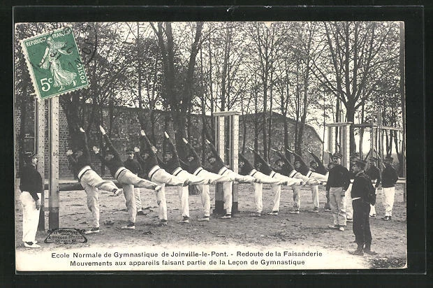 CPA Joinville-le-Pont, Ecole Normale de Gymnastics, Redoute de la Faisanderie,