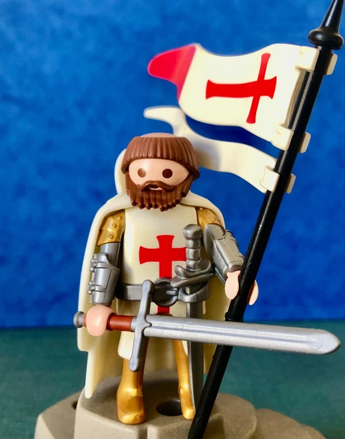 Playmobil Chevalier Croisé Templier 4670 - Roi, Prince, MOC