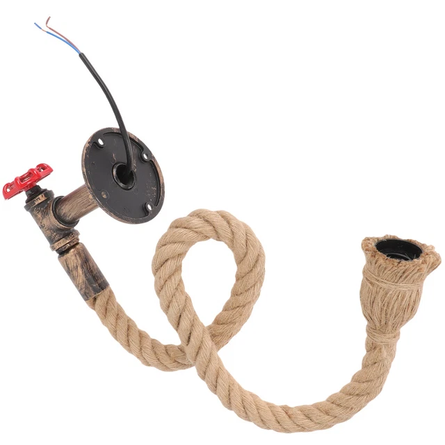 Pendant Lamp Holder Twine Lamp Lighted Decorations Home Rope Light