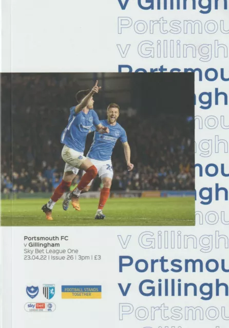 * 2021/22 - Portsmouth Home Programmes - Choose From List *