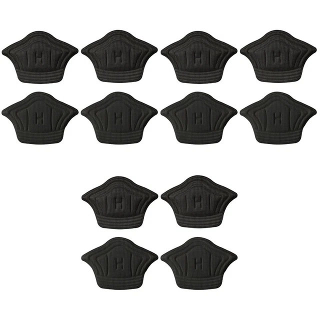 6 Pairs Comfortable Heel Pad Pads Follow Boys White Shoes Womens Heels Rear