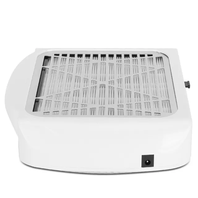 (White2)80 W Collecteur De Poussière Pour Ongles Ventilateur électrique Pour