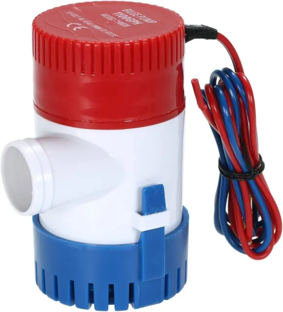 Bilge Boat Marine Pump 12 Volt 1100GPH Submersible for Boat  Water Float Switch
