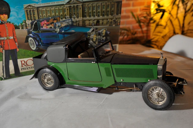 Catalogue / Maquette Vitrine Pocher – Rolls Royce Phantom II 1932 – Occasion Collector