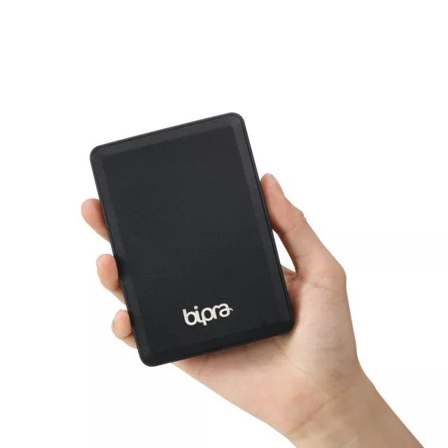 Bipra 1TB 2.5 inch USB 3.0 NTFS Portable Slim External Hard Drive - Black