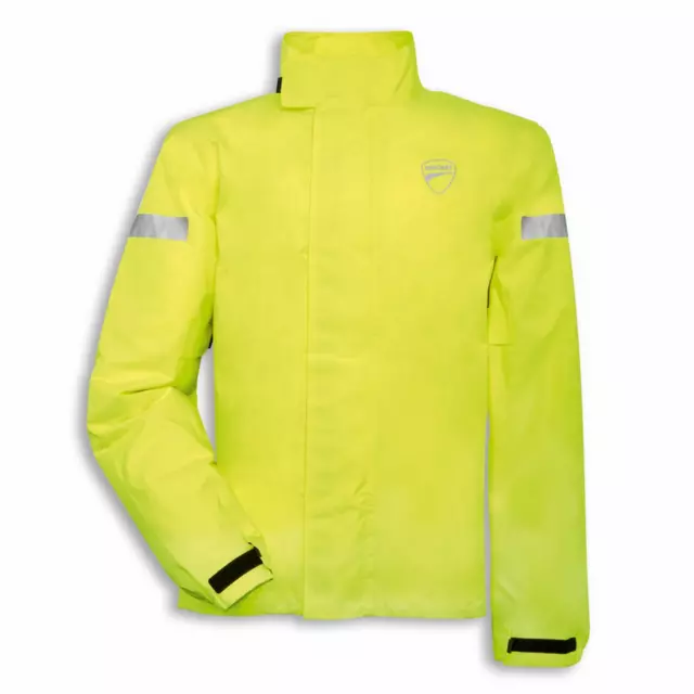 DUCATI Revit STRADA V3 Regenjacke Regenkombi Rain Jacket Jacket neon gelb NEU !!