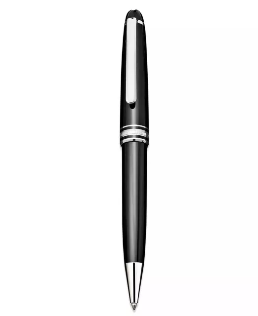 Bolígrafo Montblanc Meisterstuck Platinum 164 negro clásico regalos únicos