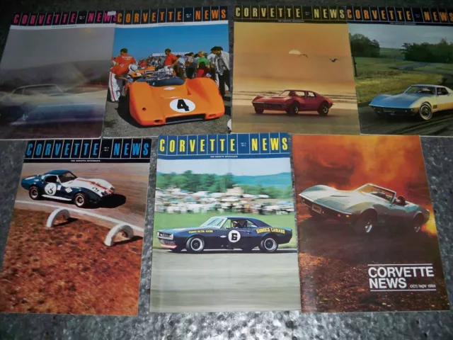 Corvette News Magazine YOU CHOOSE Mag 1965-1984 Individually or by Year NICE