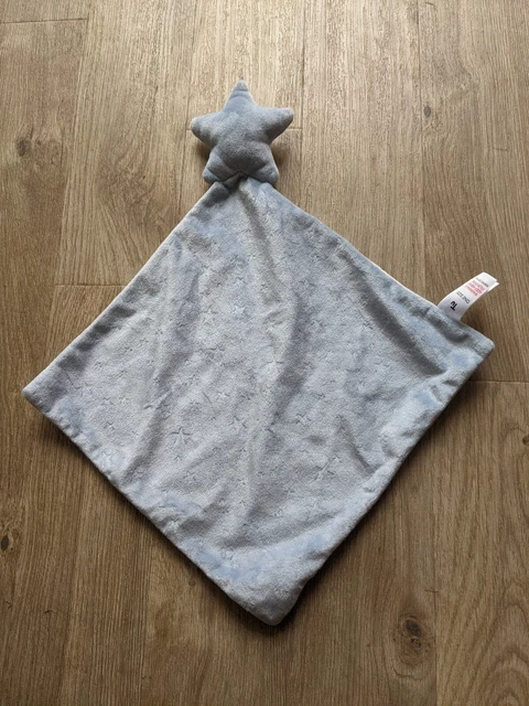 Coperta consolatore stella/starfish Sainsbury's TU Doudou in colore blu/grigio