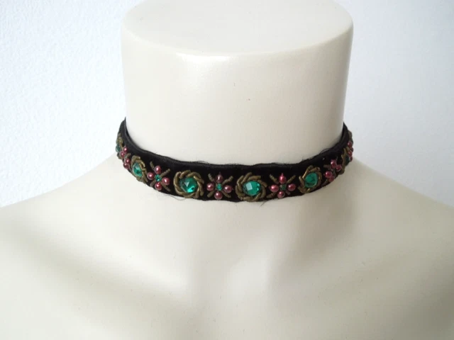 Collier Ras De Cou Agatha Paris Avec Pendentif Sac Et Corde - Bijou Fantaisie Occasion