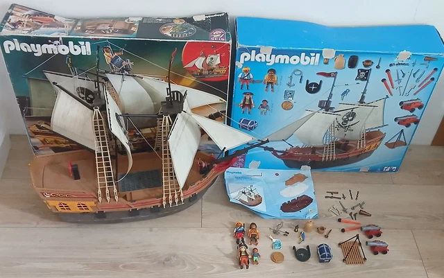 PLAYMOBIL 71794 Pirate avec radeau flottant, canons et trésor, Les