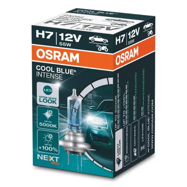 Lampada H7 osram Cool Blue Intense 5000K 12V - 55W