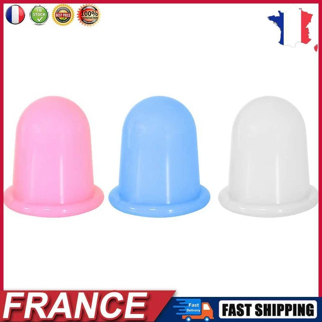 Silicone Cupping Therapy Kit Transparent Suction Cups for Eye/Back/Body Massager