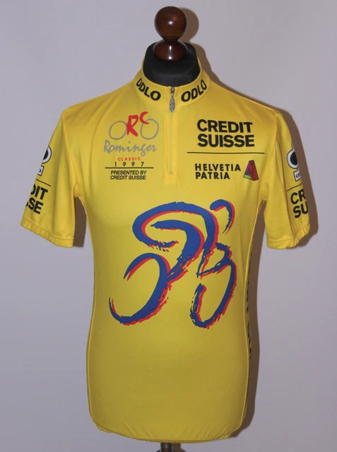 VINTAGE ODLO TONY Rominger Classic 1997 Credit Suisse cycling