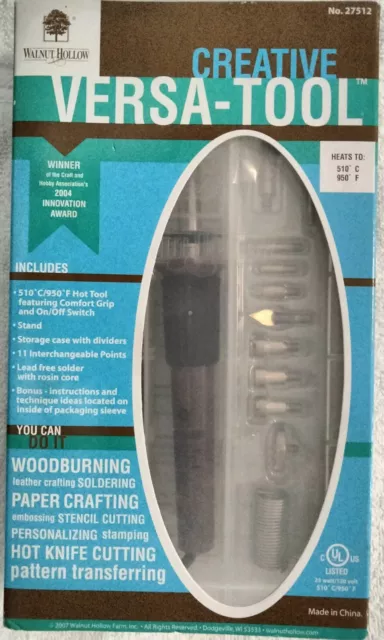 Artskills Wood Burning Tool Kit for Beginners, 55 Piece Deluxe Woodburning Craft
