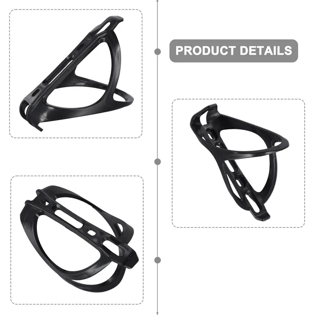 Porte-bidon Vélo En Plastique Rose - Support Pour Guidon - Fixation Facile - Compatible Avec La Plupart Des Bouteilles
