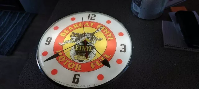 Bearcat Ethyl Pam Clock