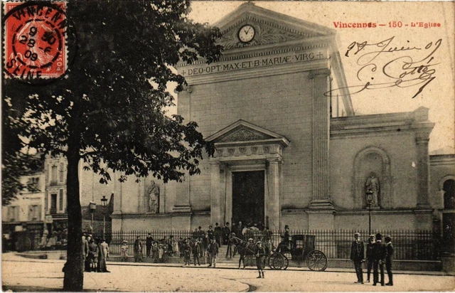 CPA AK Vincennes L'Eglise FRANCE (1283125)