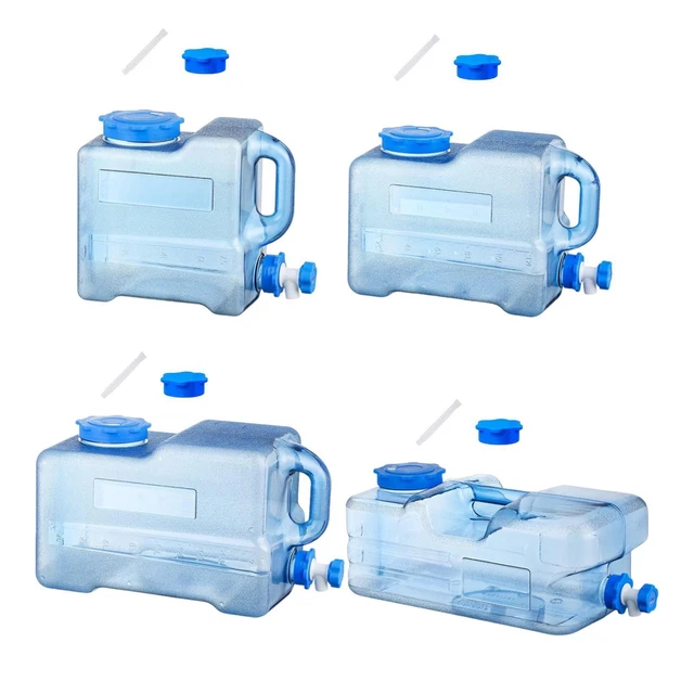 Bidon D’Eau 12L Avec Robinet – Camping Et Rando – Qualité Alimentaire – 2 Poignées – Facile à Nettoyer