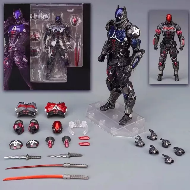 Increíble figura de acción Yamaguchi Revoltech Batman Arkham Knight modelo 6 en China V