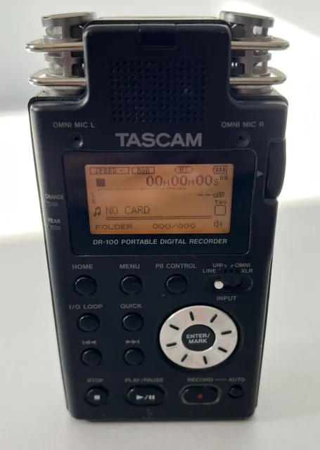 Tascam DR-100 tragbarer Digitalrecorder
