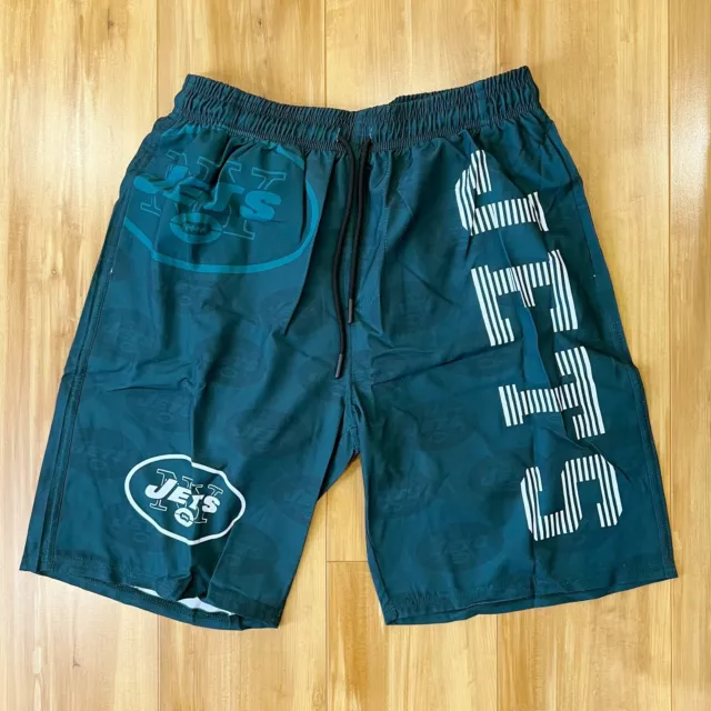 New York Jets NFL Football Men Sportwear Quick Dry Board Short w/ Lining