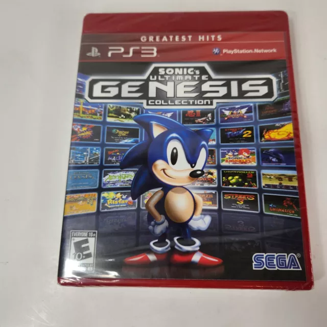 Sonics Ultimate Genesis Collection - PS3 - Brand New Factory Sealed Playstation