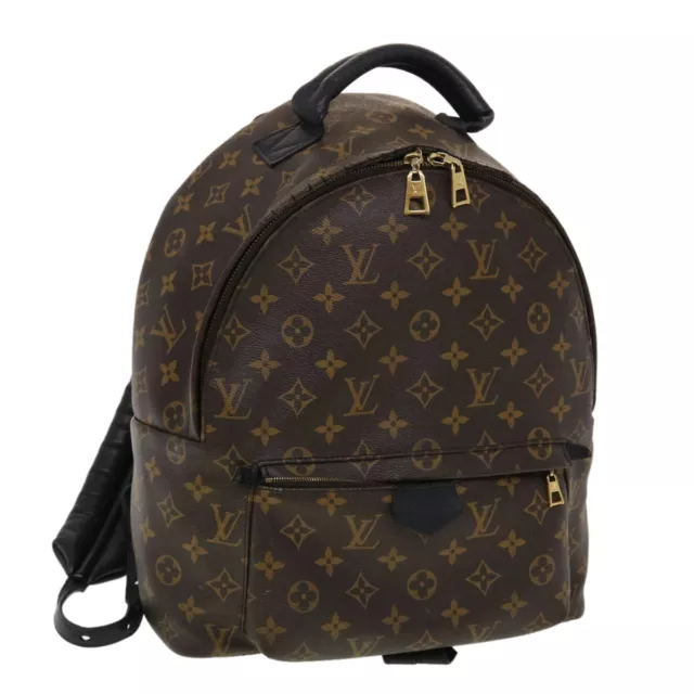 LOUIS VUITTON M44874 Palm Springs Backpack Size MM Monogram Noir Used