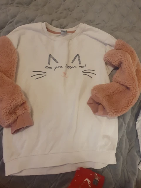 Pacchetto vestiti ragazze 8 9 anni fondo grigio top gap disney minnie top next 14