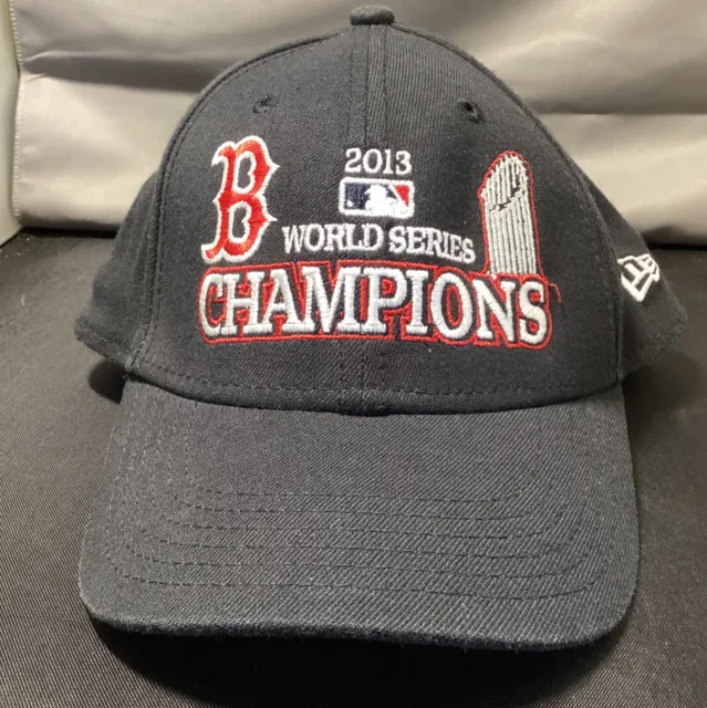 World Series Champions Boston Red Sox 2013 Fitted Youth Hat, New Era, Black