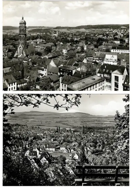 AK Göttingen alte Ansichtskarten 18er Konvolut,  Postkarten Panorama 50er J.