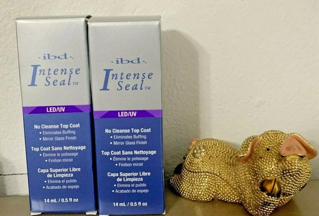 IBD INTENSE SEAL LED/UV Gel Top Coat 14ml/0.5fl.oz - 2PCS