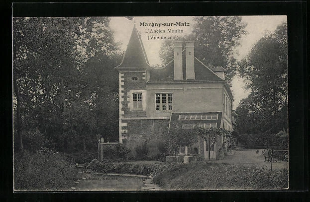 CPA Margny-sur-Matz, L´Ancien Moulin