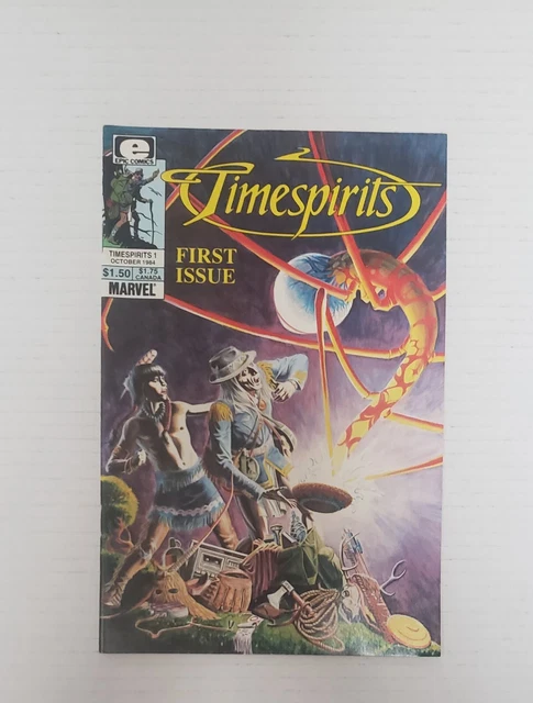 Timespirits #1 (Oct 1984, Marvel/Epic) Comic Book