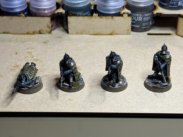 BW10) Veteran Guardsmen Kill Team Death Korps Of Krieg Astra Militarum 40k 30k e BW10) Veteran Guardsmen Kill Team Death Korps Of Krieg Astra Militarum 40k 30k e