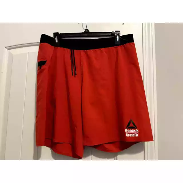 Reebok Crossfit Red Shorts Size Large