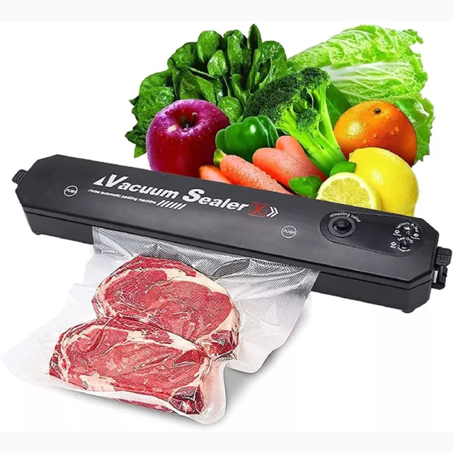 Vacuum Sealer Machine + Bags Precut Food Storage Heat Seal Cryovac Bags ✬