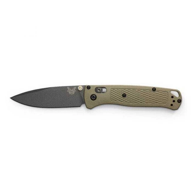 BENCHMADE Bugout 535GRY-1 Knife CPM-S30V Stainless Steel & Ranger Green Grivory