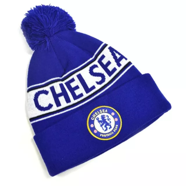 New Official Chelsea FC Ski Hat TX Christmas and Birthday Gift Ideas avid fan