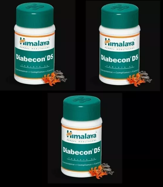 Himalaya HERBAL Diabecon DS SUCRE DANS LE SANG BIEN-ÊTRE 3 BOÎTE 2026...