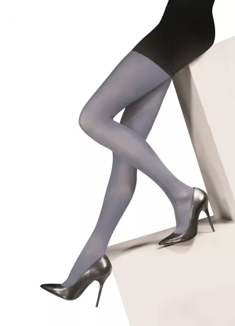 15 DENIER MATT Natural Leg Tights Womens Ladies Size M/L Sophia