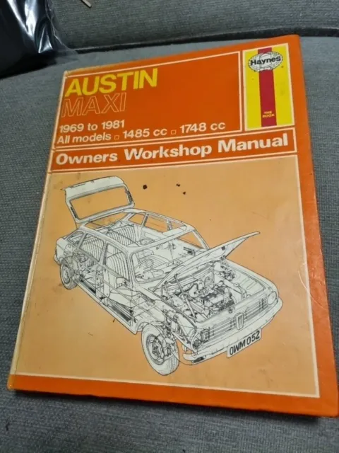 Haynes - Austin Maxi 1969 to 1981 All Models Owners Workshop Manual