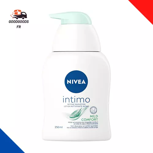 NIVEA Lotion Nettoyante Intime Confort 250 Ml, Gel Intime Pour Femme